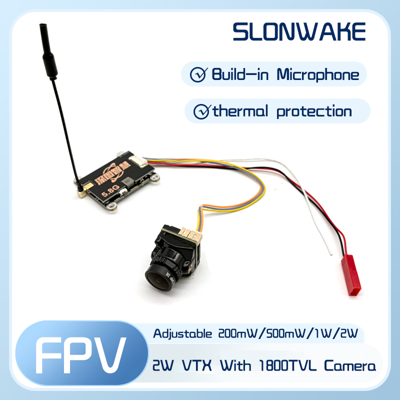 Fpv Drone Frame - SLONWAKE 5.8G 56CH 2W เครื่องส่งสัญญาณ VTX