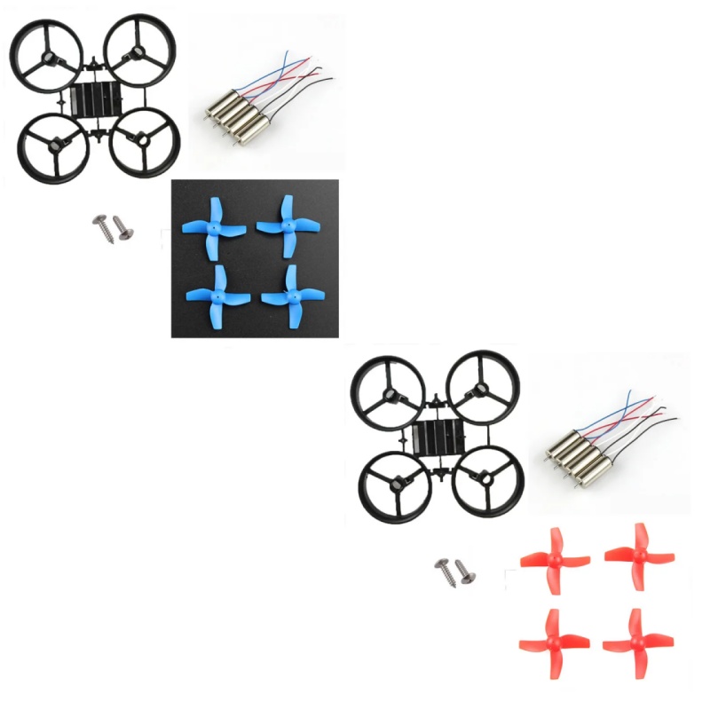 Fpv Drone Propeller - ชุดโครงสร้างโดรนขนาดเล็ก JJRC H36 Eachine E010 สำหรับประกอบเอง