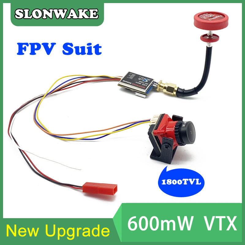 Fpv Drone Receiver - พร้อมใช้งาน 5.8G 48CH 600mW เครื่องส่งสัญญาณวิดีโอและ Cmos