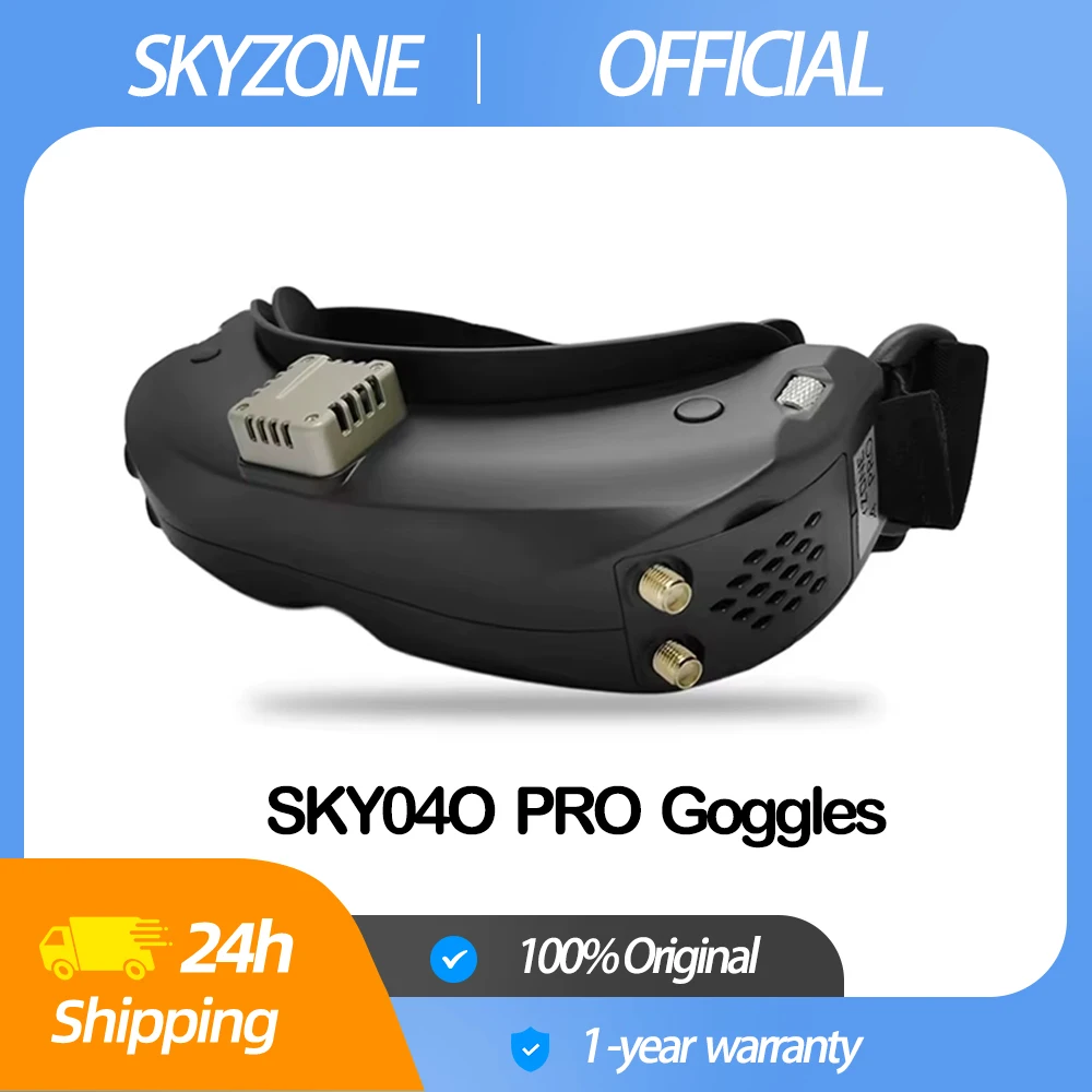 Fpv Drone Receiver - แว่นตาสำหรับแข่งรถ Skyzone Fpv รุ่น Sky04O Pro