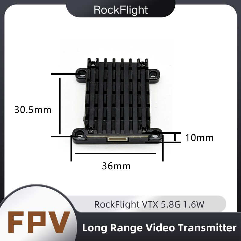 RockFlight TX663 VTX 5.8G 48CH - Fpv Drone Frame บทวิจารณ์และราคา