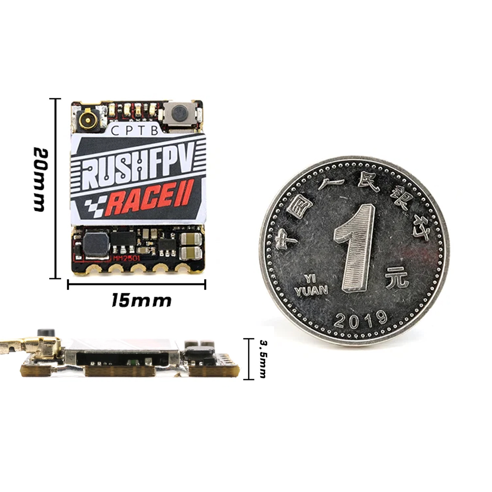 Rushfpv Rush fpv Tank Race2 20 - Fpv Drone Transmitter บทวิจารณ์และราคา