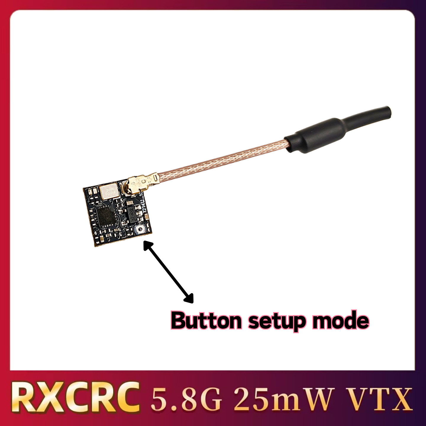 โมดูลส่งสัญญาณวิดีโอแบบอนาล็อก - Fpv Drone Receiver บทวิจารณ์และราคา